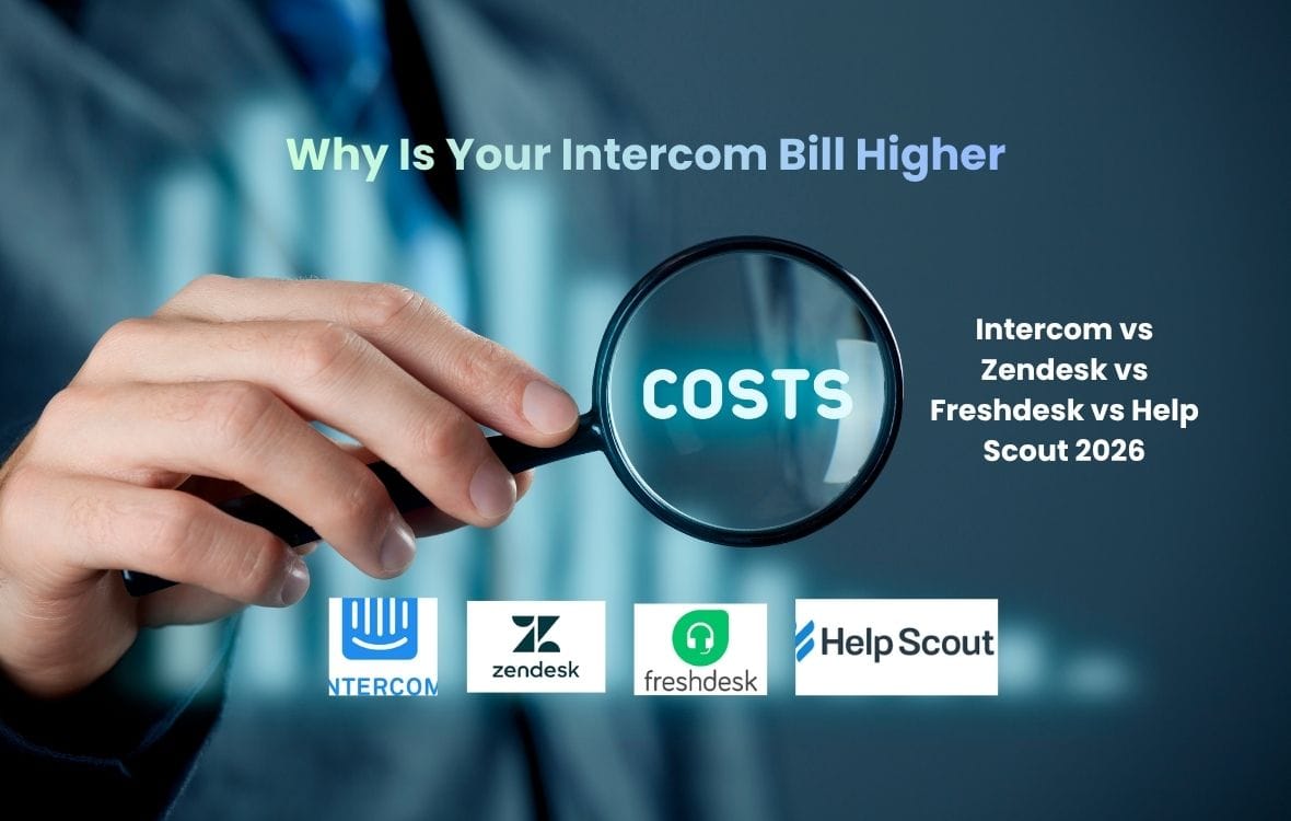 Intercom charges $0.99 per AI resolution which can reach $5,000 monthly. Zendesk, Freshdesk, and Help Scout have no per-resolution AI fees. Comparison for SaaS teams 2026.