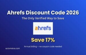 Ahrefs discount code and pricing guide for SaaS teams 2026