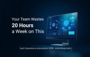 AI agents for SaaS operations 2026 — 5 internal workflows for lead enrichment CRM automation and metrics reporting