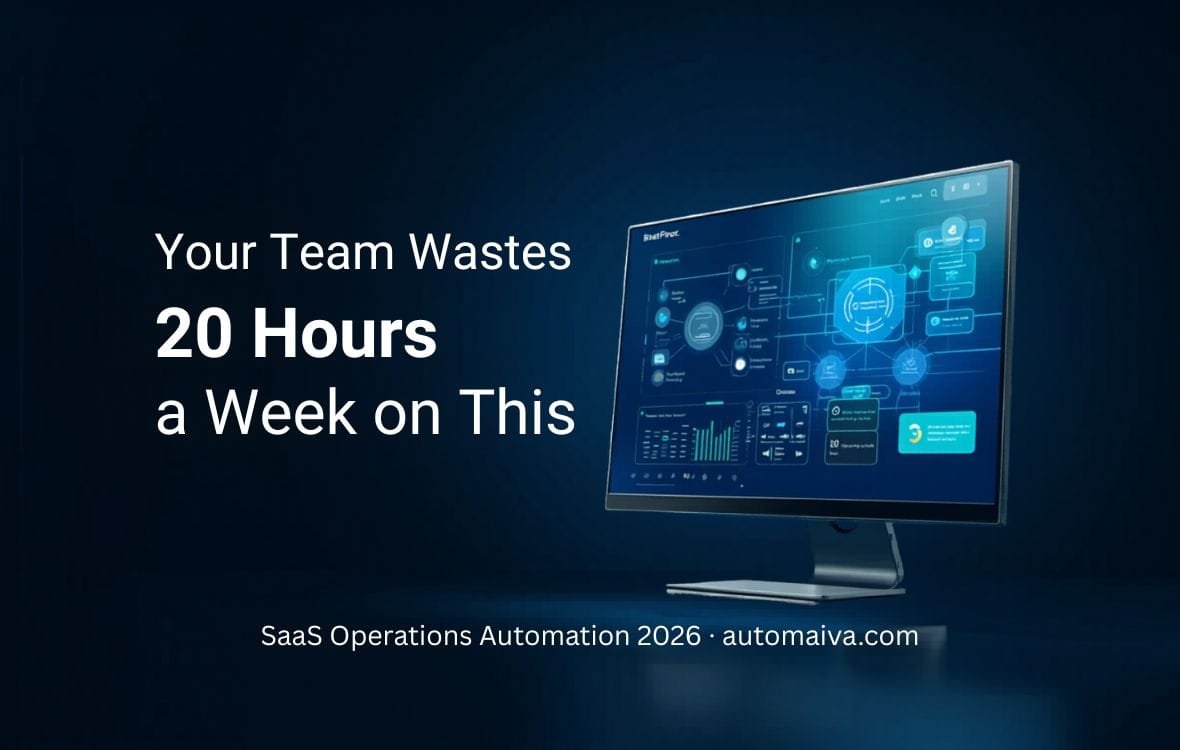 AI agents for SaaS operations 2026 — 5 internal workflows for lead enrichment CRM automation and metrics reporting